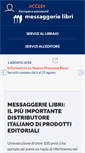 Mobile Screenshot of messaggerielibri.it